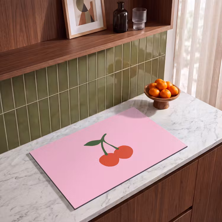 Inductie beschermer - Kersen - Roze - Illustratie — 8