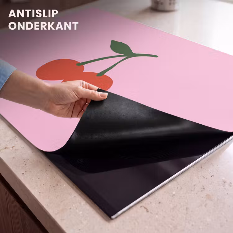 Inductie beschermer - Kersen - Roze - Illustratie — 9