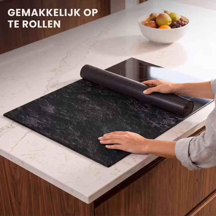 Inductie beschermer - Robuuste Kliffen in Monochroom — 7