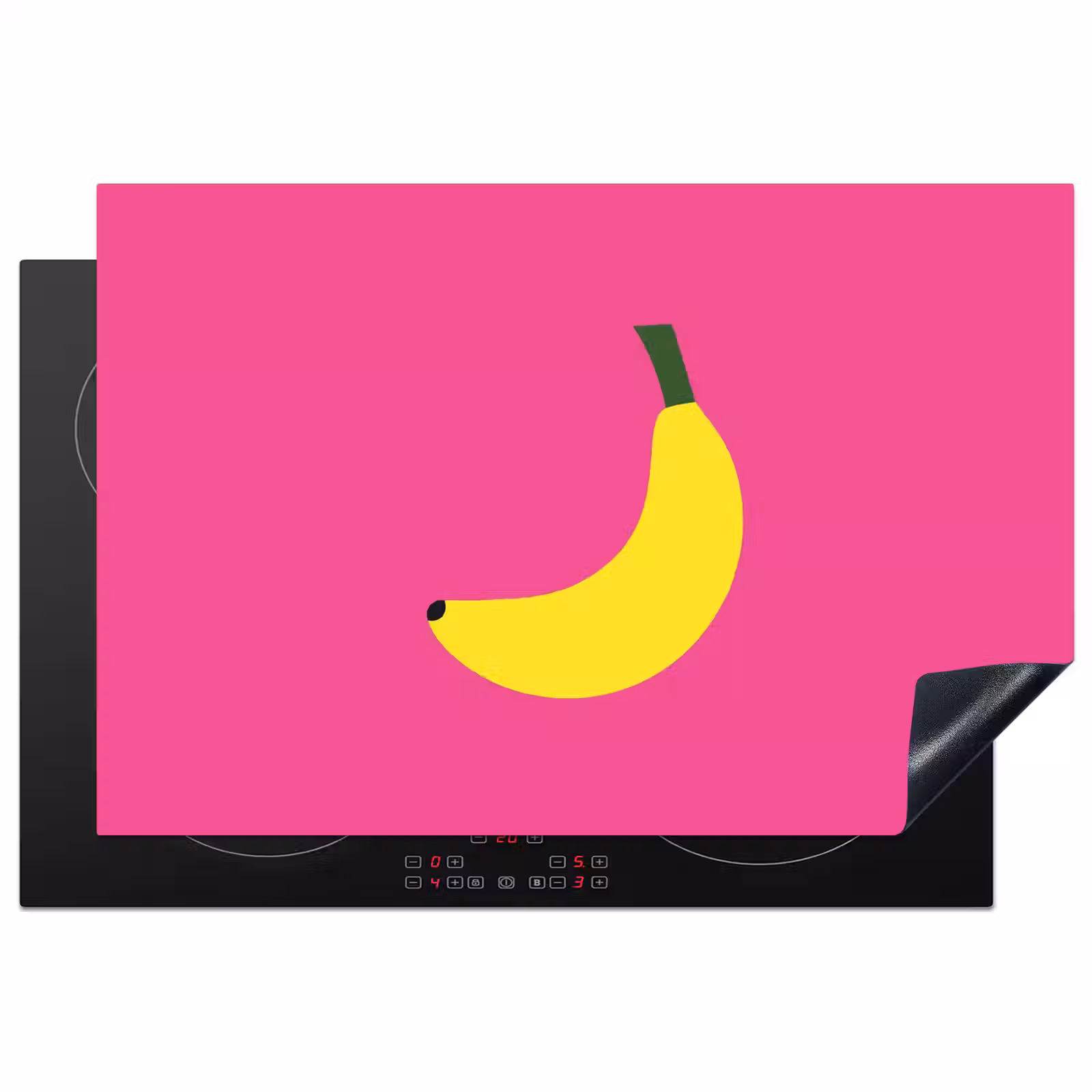 Inductie beschermer - Banaan - Geel - Fruit — 1