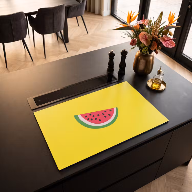 Inductie beschermer - Fruit - Watermeloen - Geel — 5