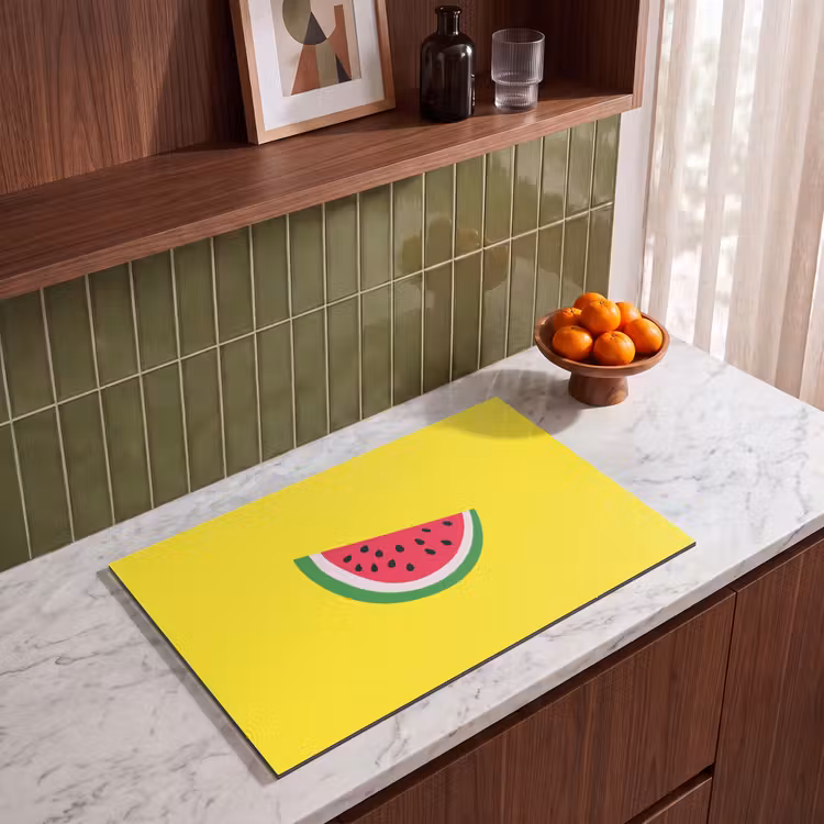 Inductie beschermer - Fruit - Watermeloen - Geel — 8