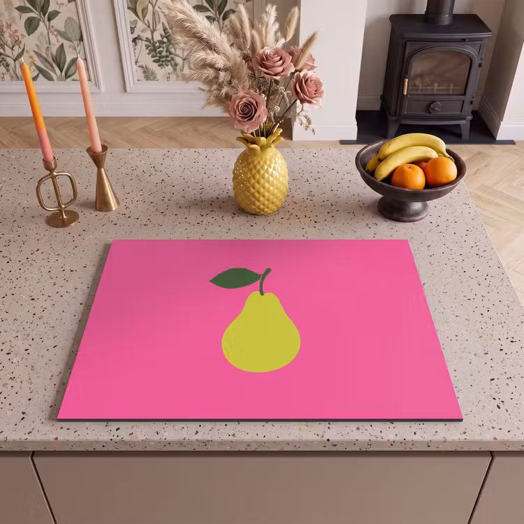 Inductie beschermer - Illustratie - Fruit - Peer - Groen — 2
