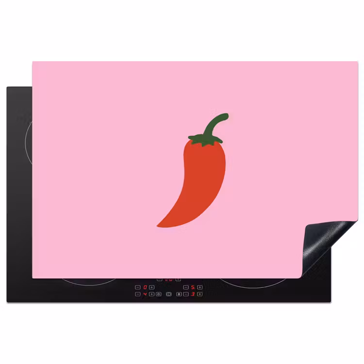 Inductie beschermer - Peper - Rood - Illustratie — 1