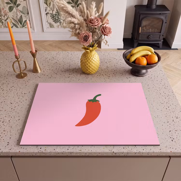Inductie beschermer - Peper - Rood - Illustratie — 2
