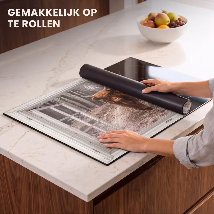 Inductie beschermer - Doorkijk - Schotse Hooglander - Raam — 7