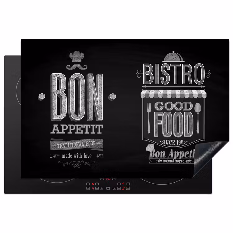 Inductie beschermer - Bistro's Zwarte Bord — 1