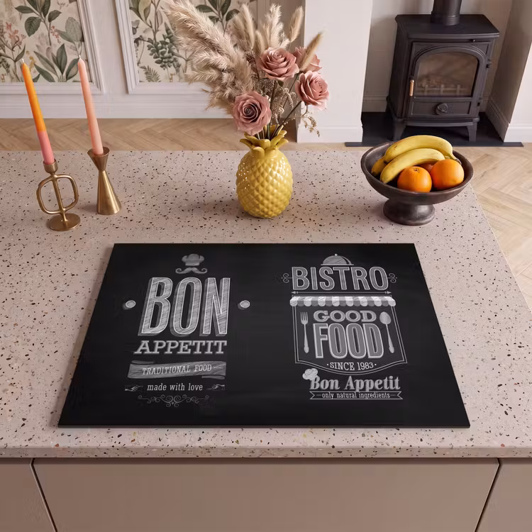 Inductie beschermer - Bistro's Zwarte Bord — 2