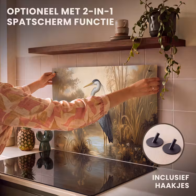 Inductie beschermer - Reiger - Water - Planten — 10