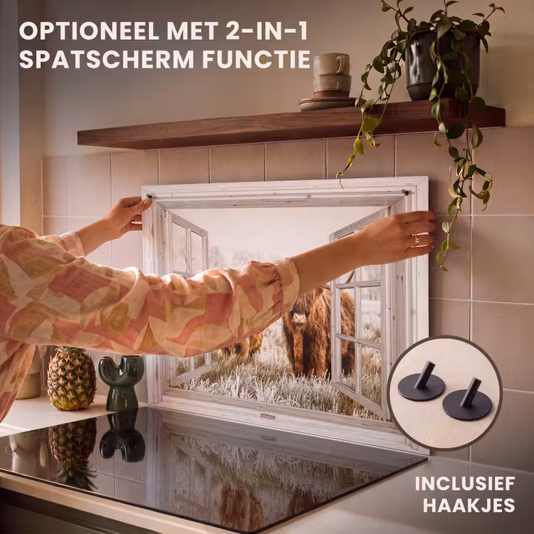 Inductie beschermer - Doorkijk - Schotse hooglander - Dieren — 10