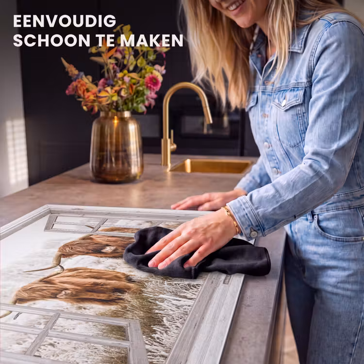 Inductie beschermer - Doorkijk - Schotse hooglander - Dieren — 6