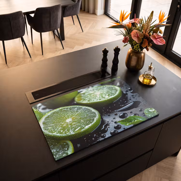 Inductie beschermer - Fruit - Limoen - Groen - Water — 5
