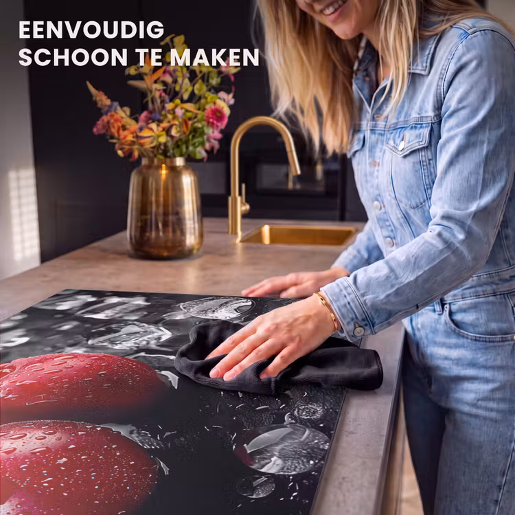 Inductie beschermer - Kersen - Rood - Fruit - Zwart — 6