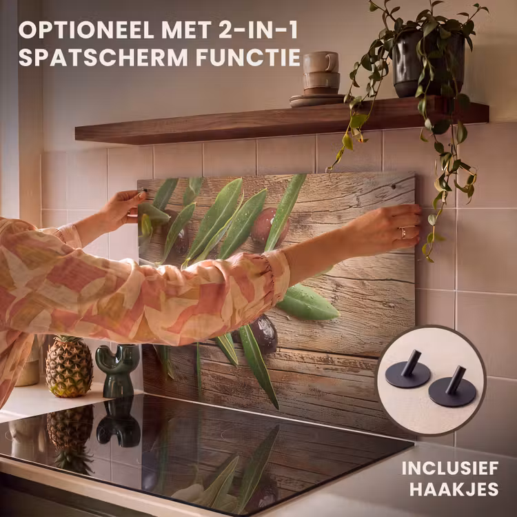 Inductie beschermer - Olijven - Bladeren - Hout - Stilleven — 10