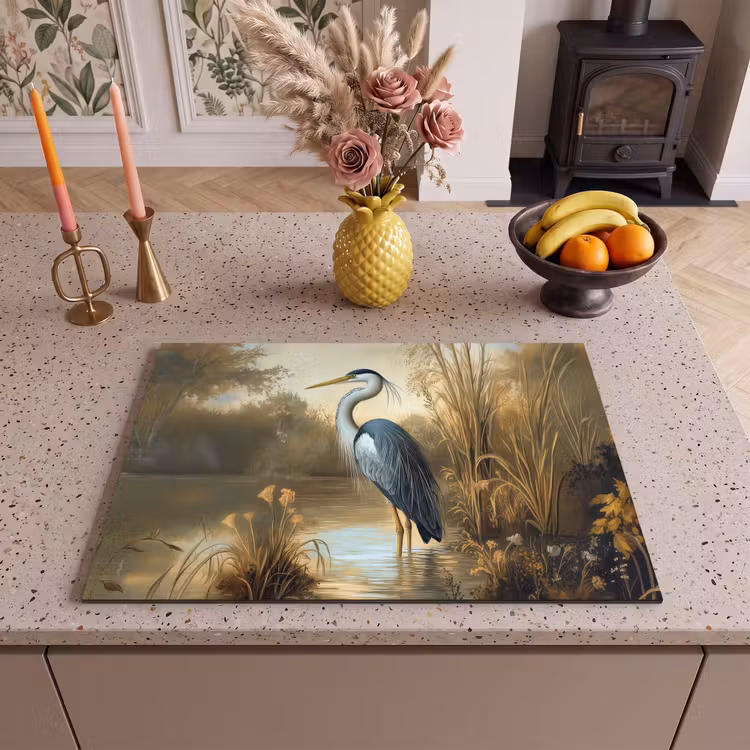Inductie beschermer - Reiger - Water - Planten — 2
