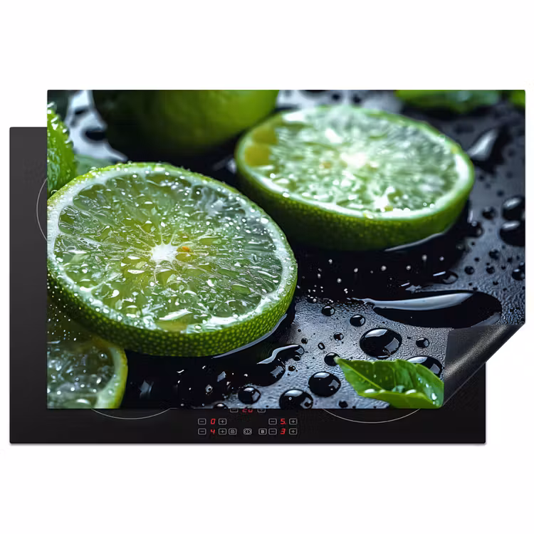 Inductie beschermer - Fruit - Limoen - Groen - Water — 1