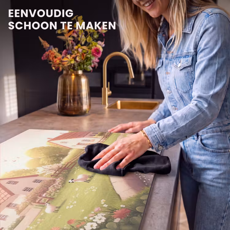 Inductie beschermer - Schapen - Huisje - Platteland — 6
