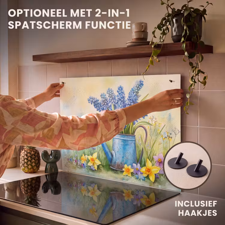 Inductie beschermer - Gieter - Lavendel - Bloesems — 10