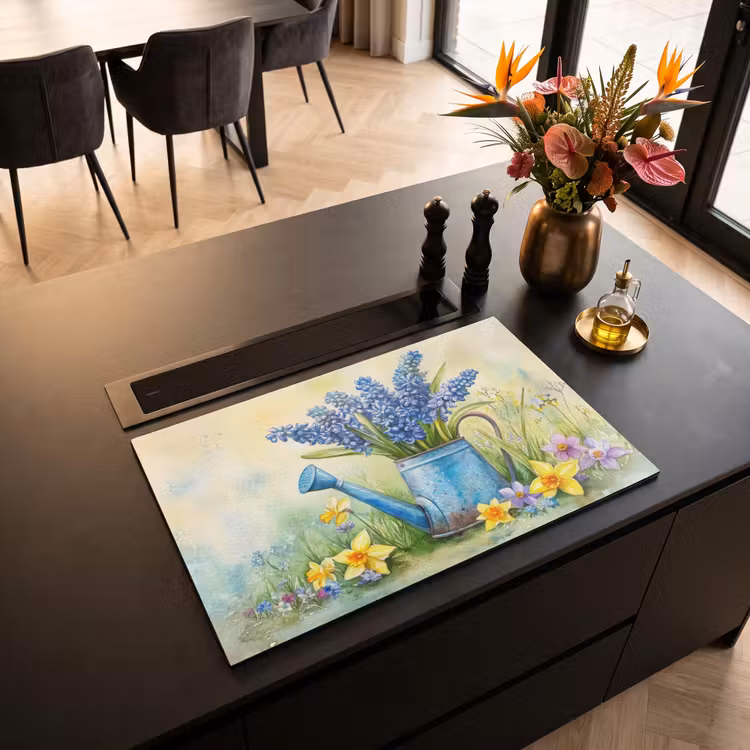 Inductie beschermer - Gieter - Lavendel - Bloesems — 5