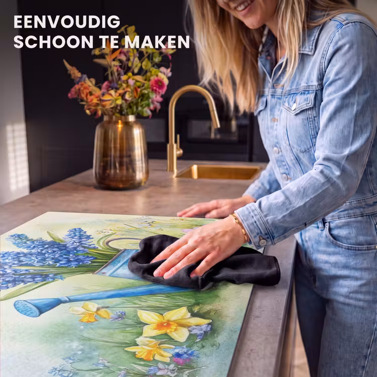 Inductie beschermer - Gieter - Lavendel - Bloesems — 6