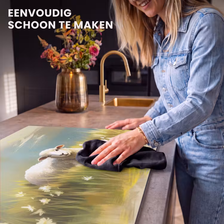 Inductie beschermer - Schaap - Weide - Groen — 6