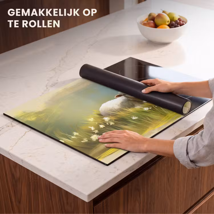 Inductie beschermer - Schaap - Weide - Groen — 7