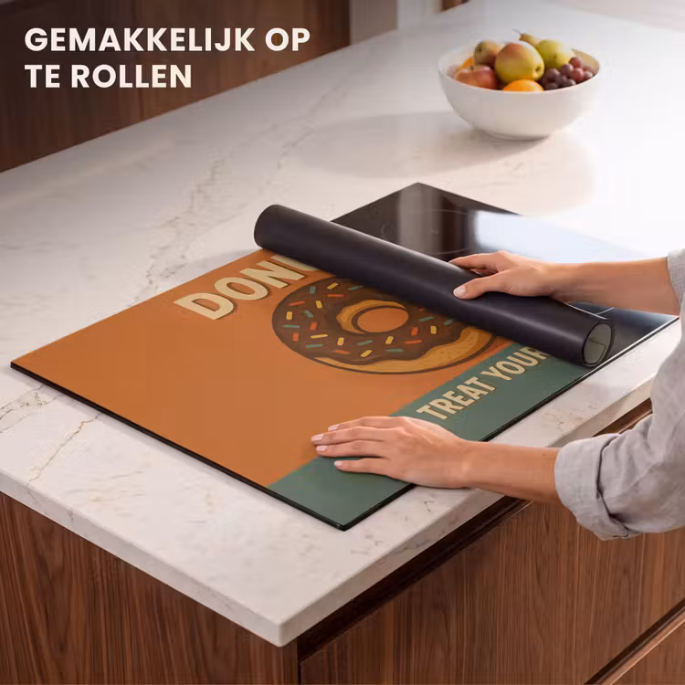 Inductie beschermer - Donut - Spikkels - Kleurrijk - Quote — 7