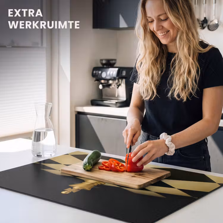 Inductie beschermer - Schaakstuk - Koning - Schaakbord - Geblokt — 4
