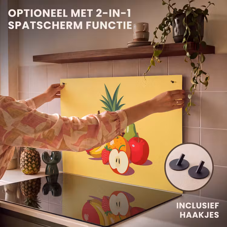 Inductie beschermer - Fruit - Illustratie - Kleurrijk — 10