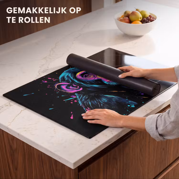 Inductie beschermer - Aap - Verf - Neon - Kleur — 7