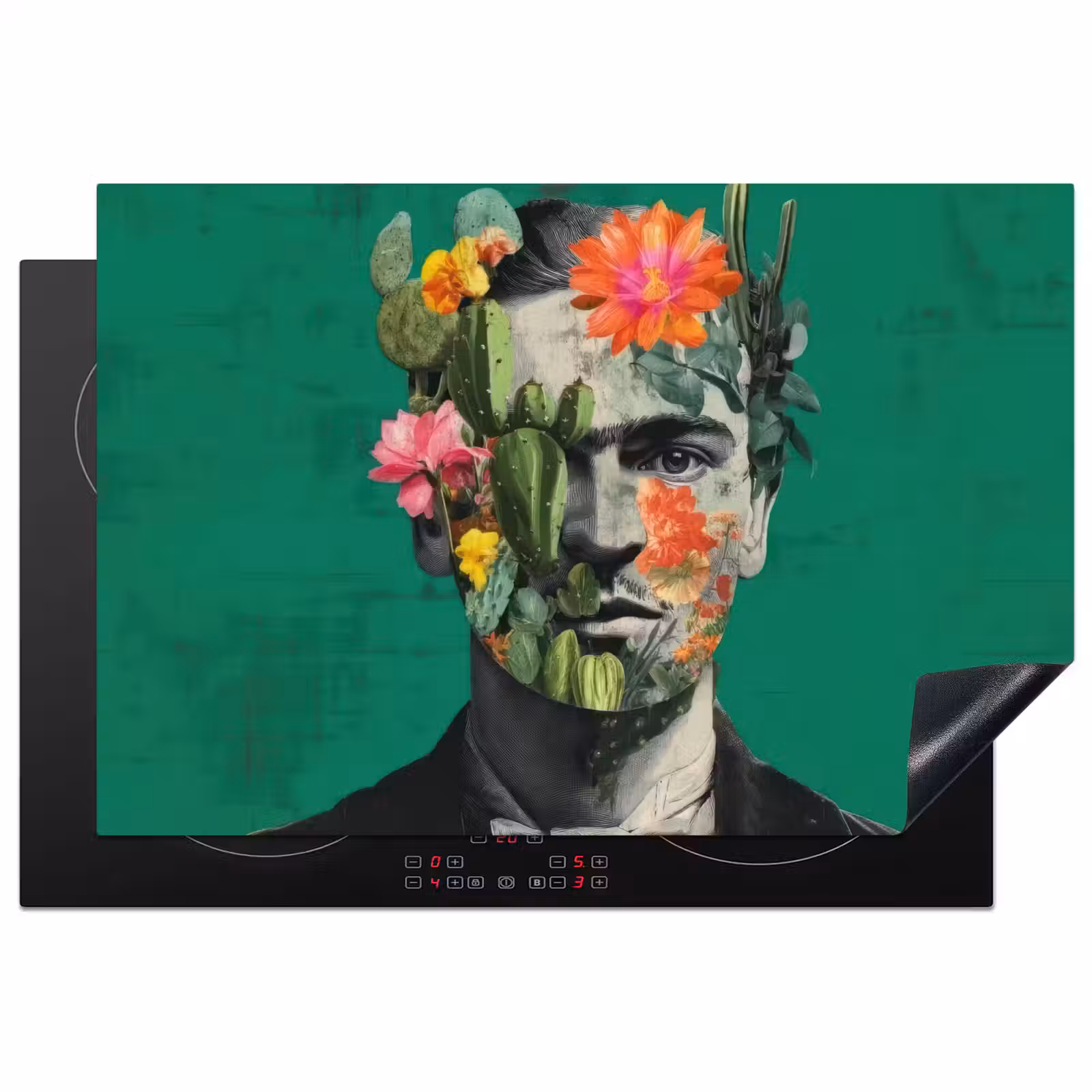 Inductie beschermer - Man - Planten - Groen — 1