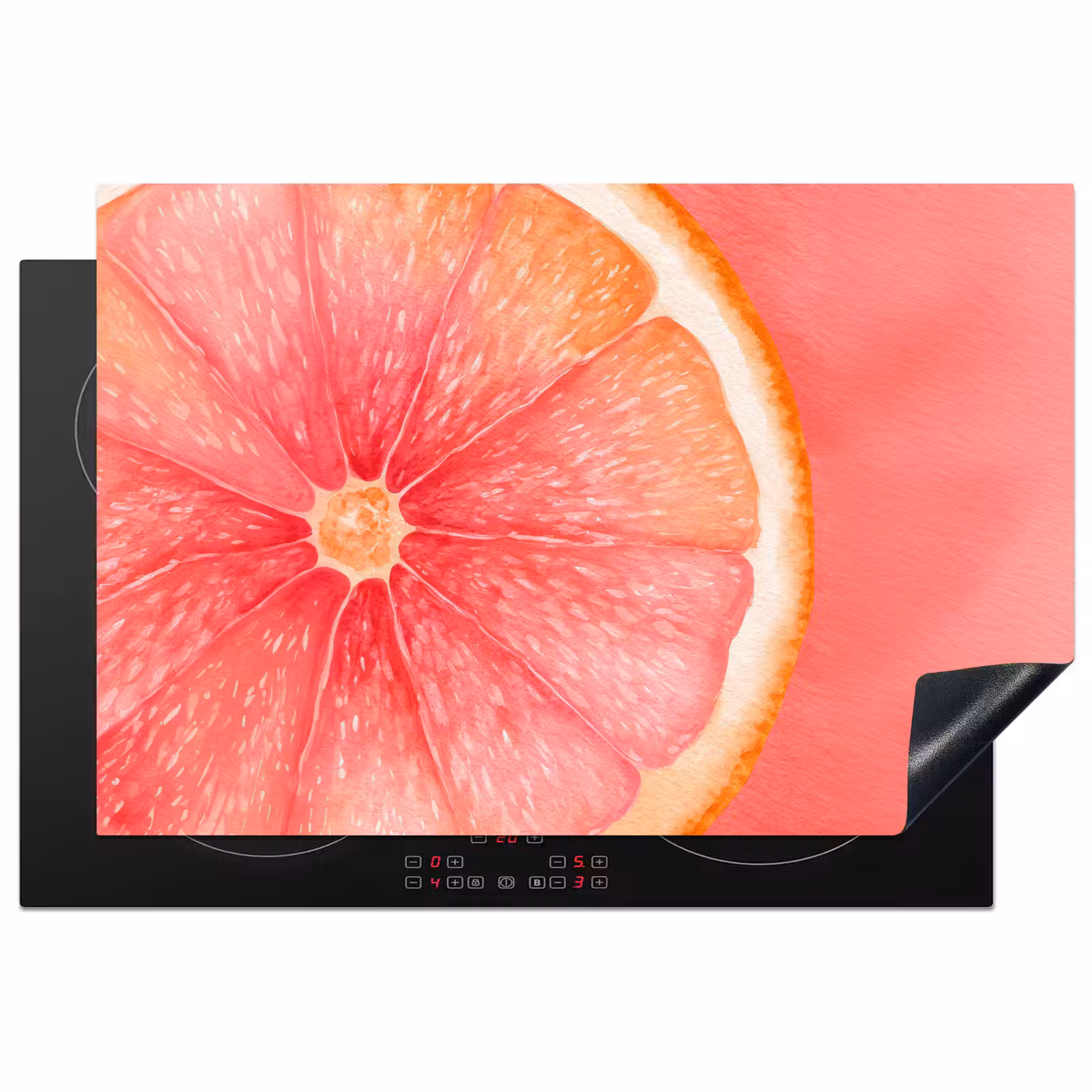Inductie beschermer - Grapefruit - Roze - Levendig — 1