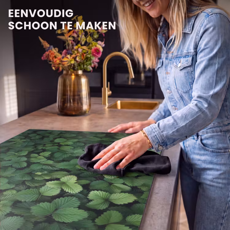 Inductie beschermer - Groen - Bladeren - Kartel - Zonlicht — 6
