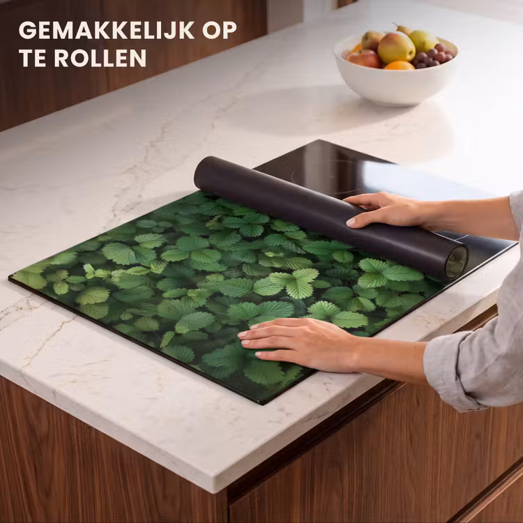 Inductie beschermer - Groen - Bladeren - Kartel - Zonlicht — 7
