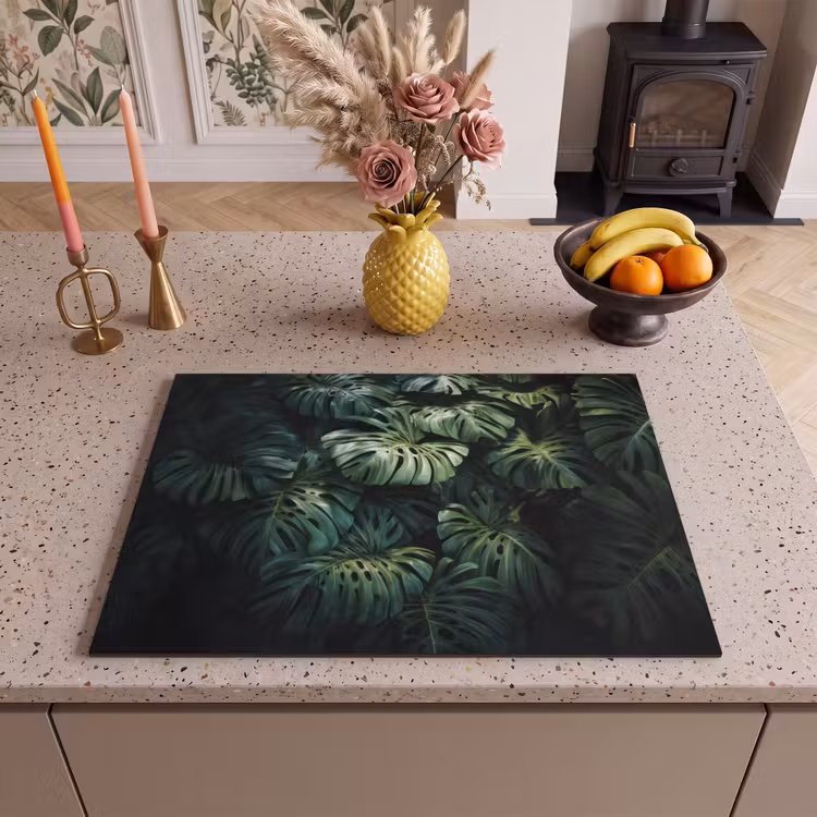 Inductie beschermer - Plant - Monstera - Lichtinval — 2
