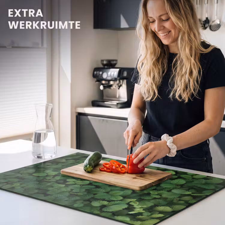 Inductie beschermer - Groen - Bladeren - Kartel - Zonlicht — 4