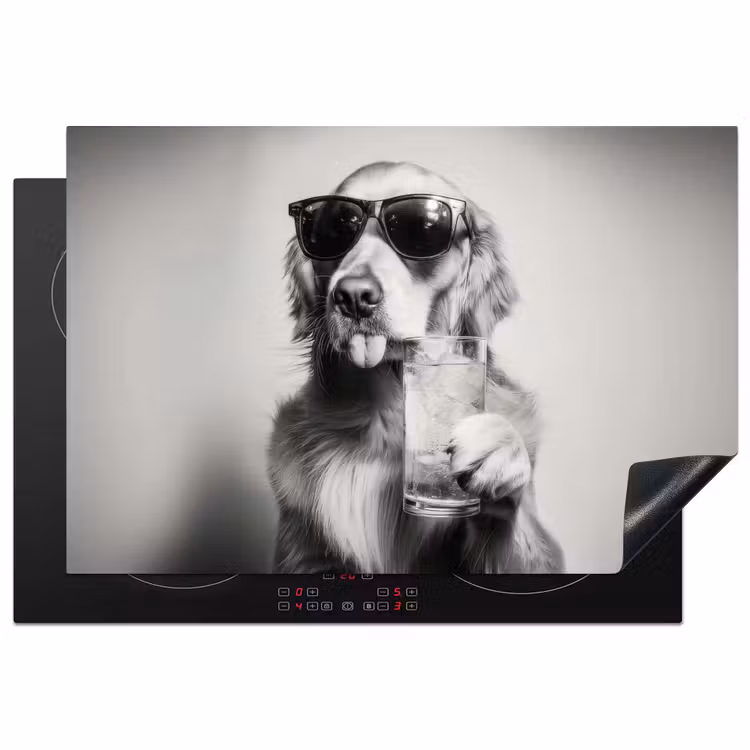 Inductie beschermer - Golden retriever - Hond - Zonnebril - Gkas — 1