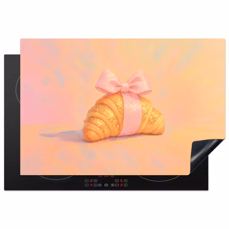 Inductie beschermer - Croissant - Strik - Roze — 1