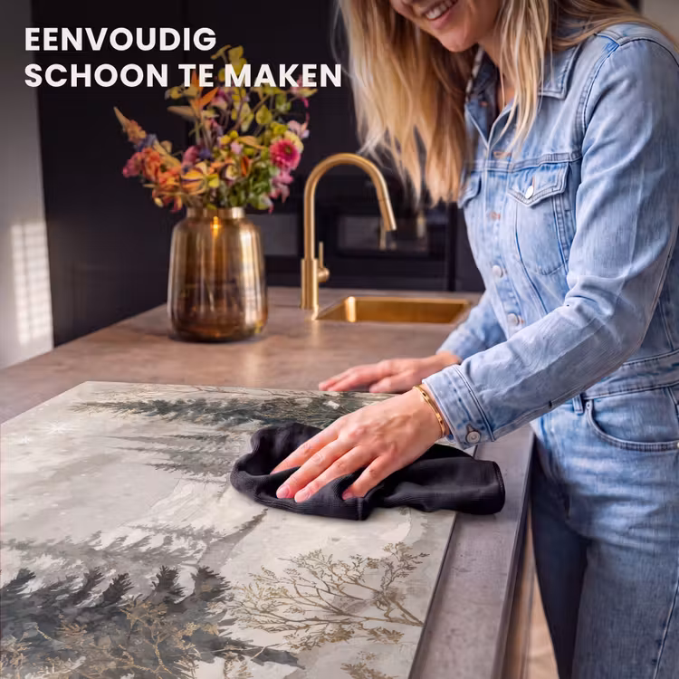 Inductie beschermer - Bos - Herten - Winter - Sneeuw — 6
