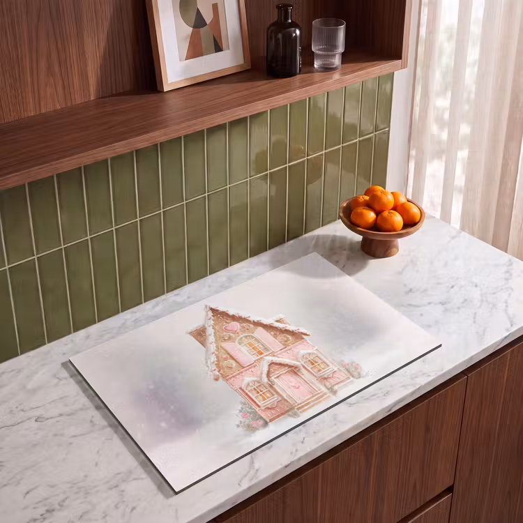 Inductie beschermer - Huisje - Suiker - Pastel — 8