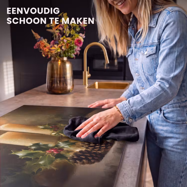 Inductie beschermer - Kaarslicht - Kerst - Veelkleurig — 6