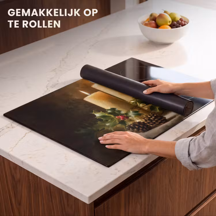 Inductie beschermer - Kaarslicht - Kerst - Veelkleurig — 7