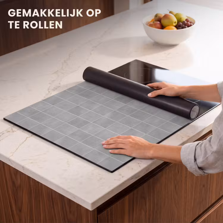 Inductie beschermer - Mat - Wand - Tegels - Grijs — 7