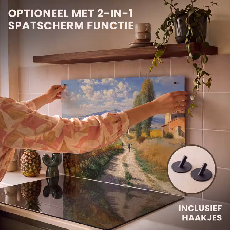 Inductie beschermer - Mensen - Wandelen - Zandpad - Velden — 10