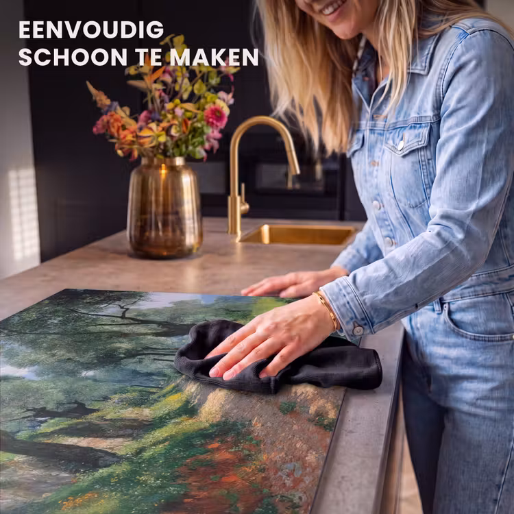 Inductie beschermer - Pad - Bomen - Schaduw - — 6