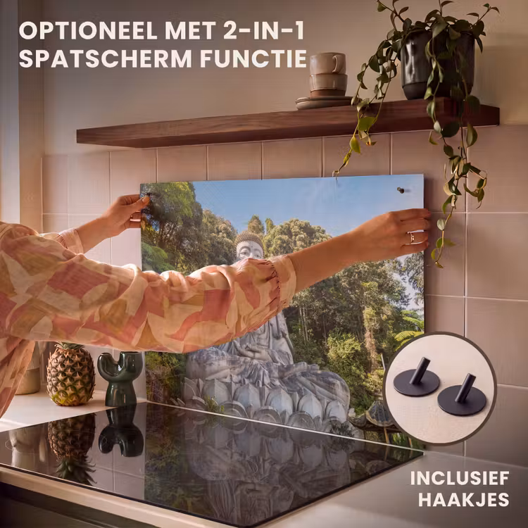 Inductie beschermer - Boeddha beelden - Jungle - Buddha - Spiritualiteit - Mediteren — 10