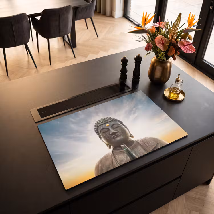 Inductie beschermer - Boeddha hoofd - Buddha - Lucht - Spiritueel - Meditatie — 5