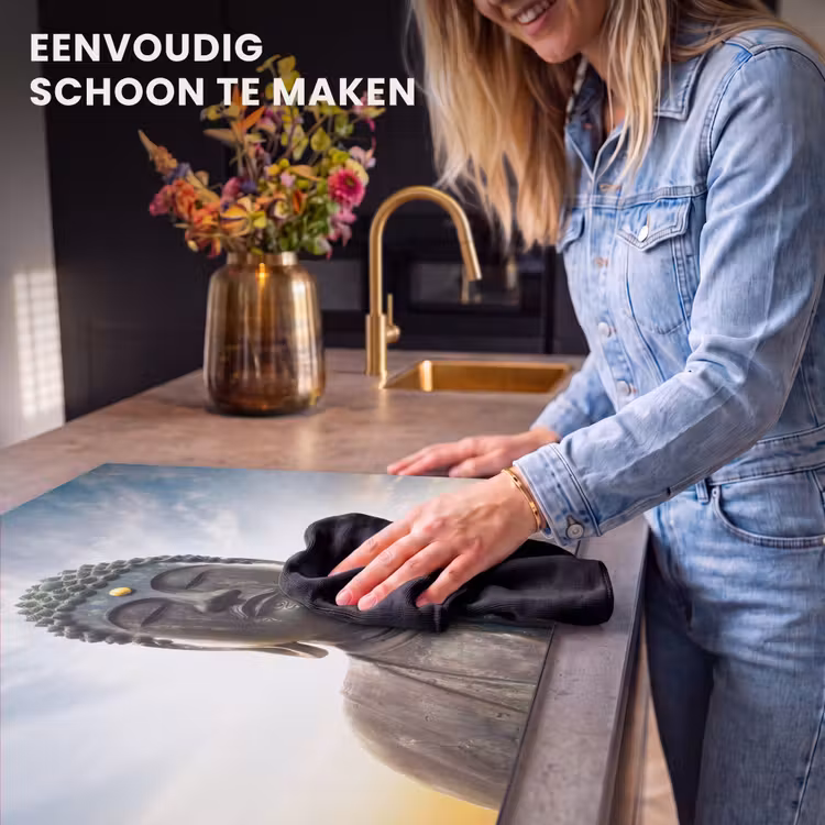 Inductie beschermer - Boeddha hoofd - Buddha - Lucht - Spiritueel - Meditatie — 6