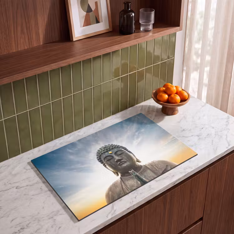 Inductie beschermer - Boeddha hoofd - Buddha - Lucht - Spiritueel - Meditatie — 8