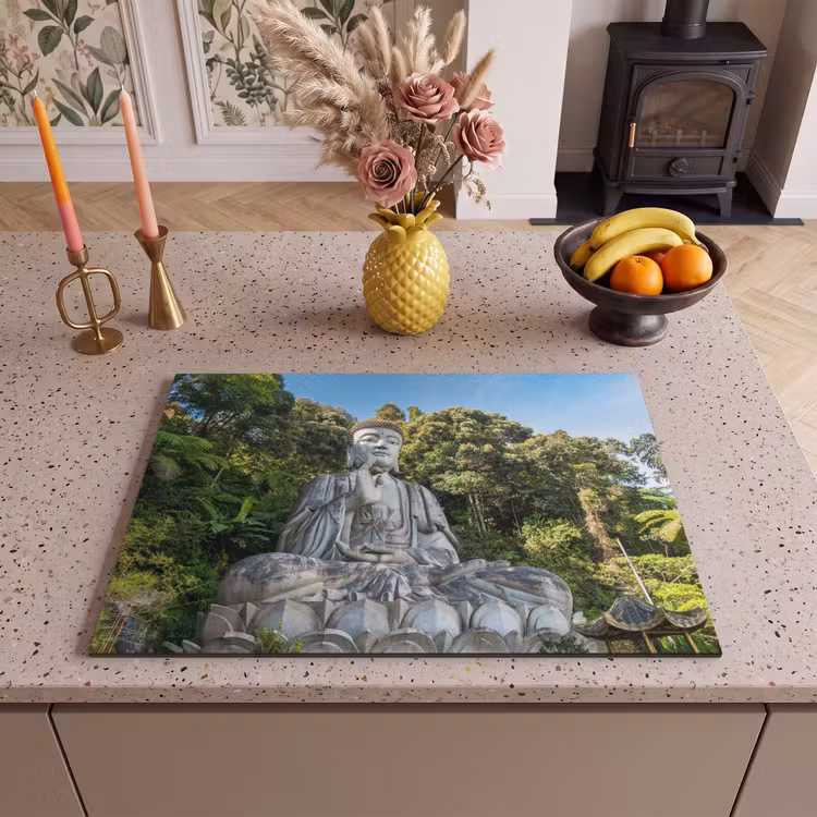 Inductie beschermer - Boeddha beelden - Jungle - Buddha - Spiritualiteit - Mediteren — 2